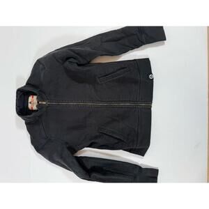 American Giant Women's Black Full Zip Jacket L Made in USA